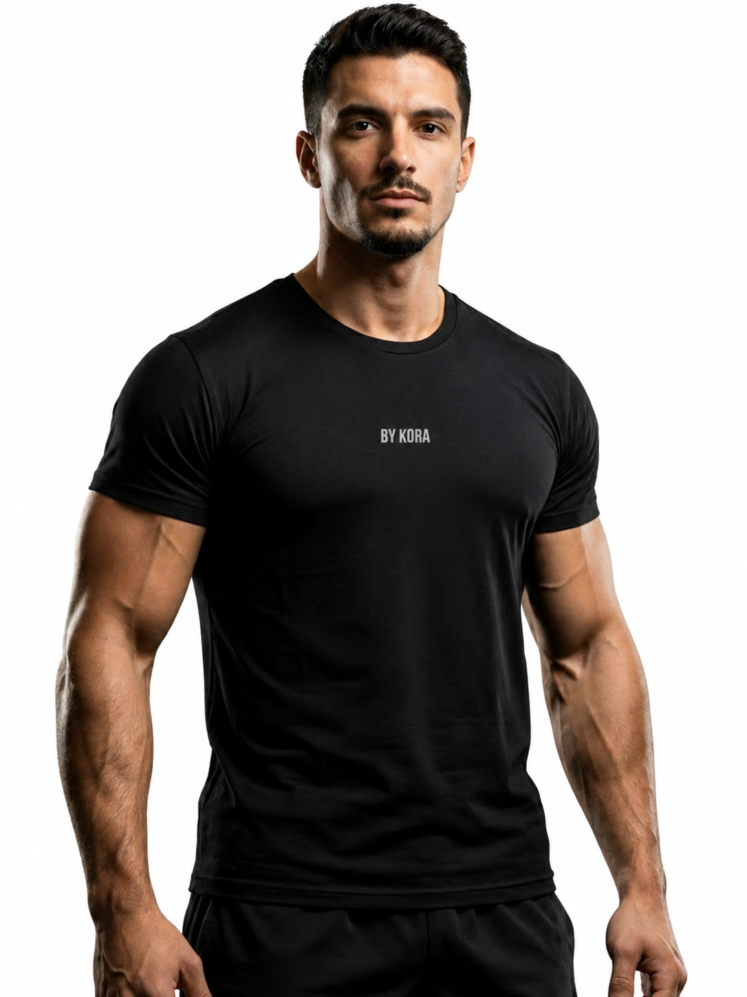 Slim Fit  |  T-shirt Black Premium Men