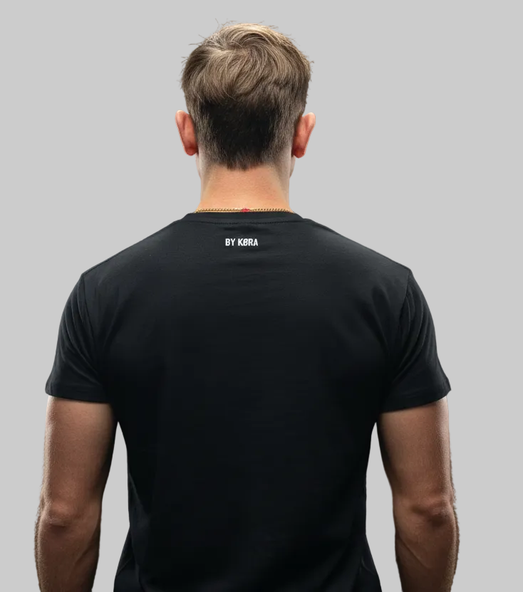 Slim Fit - T-shirt Black Performance
