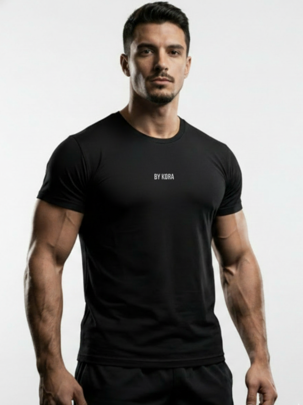 Slim Fit  |  T-shirt Black Premium Men