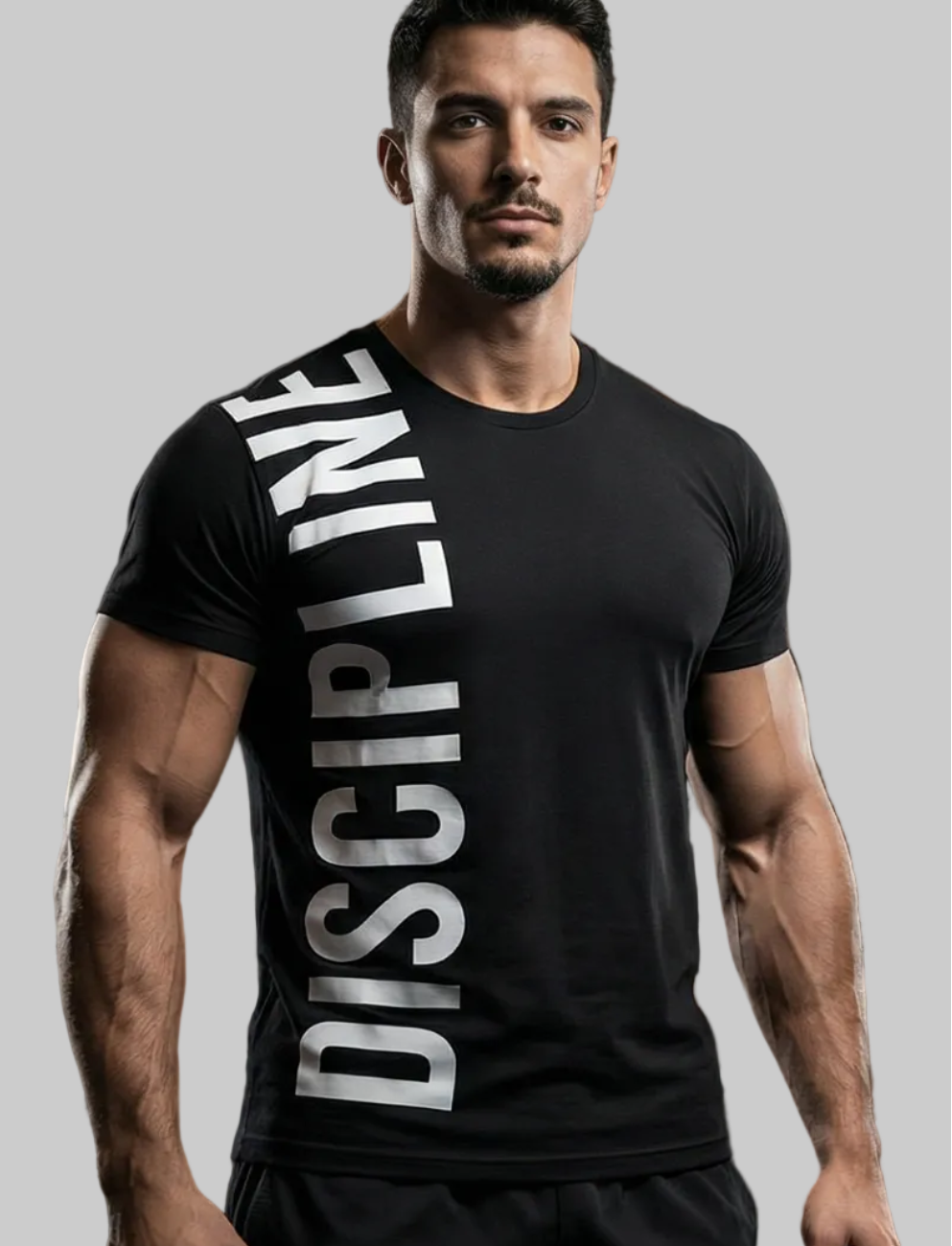Slim Fit - T-shirt Black Performance