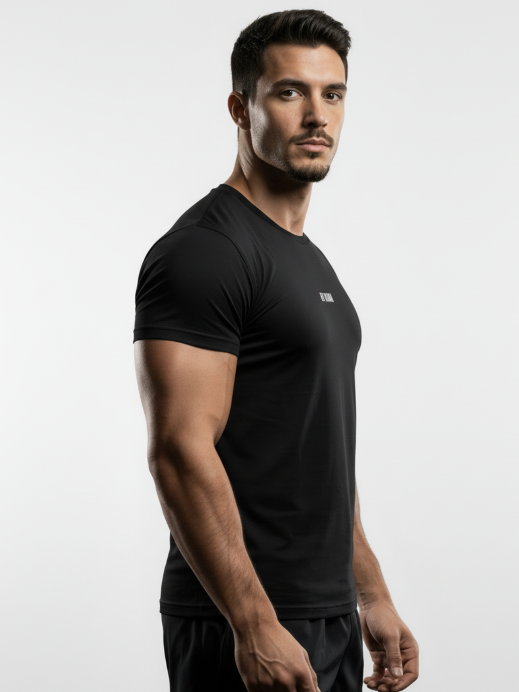 Slim Fit  |  T-shirt Black Premium Men
