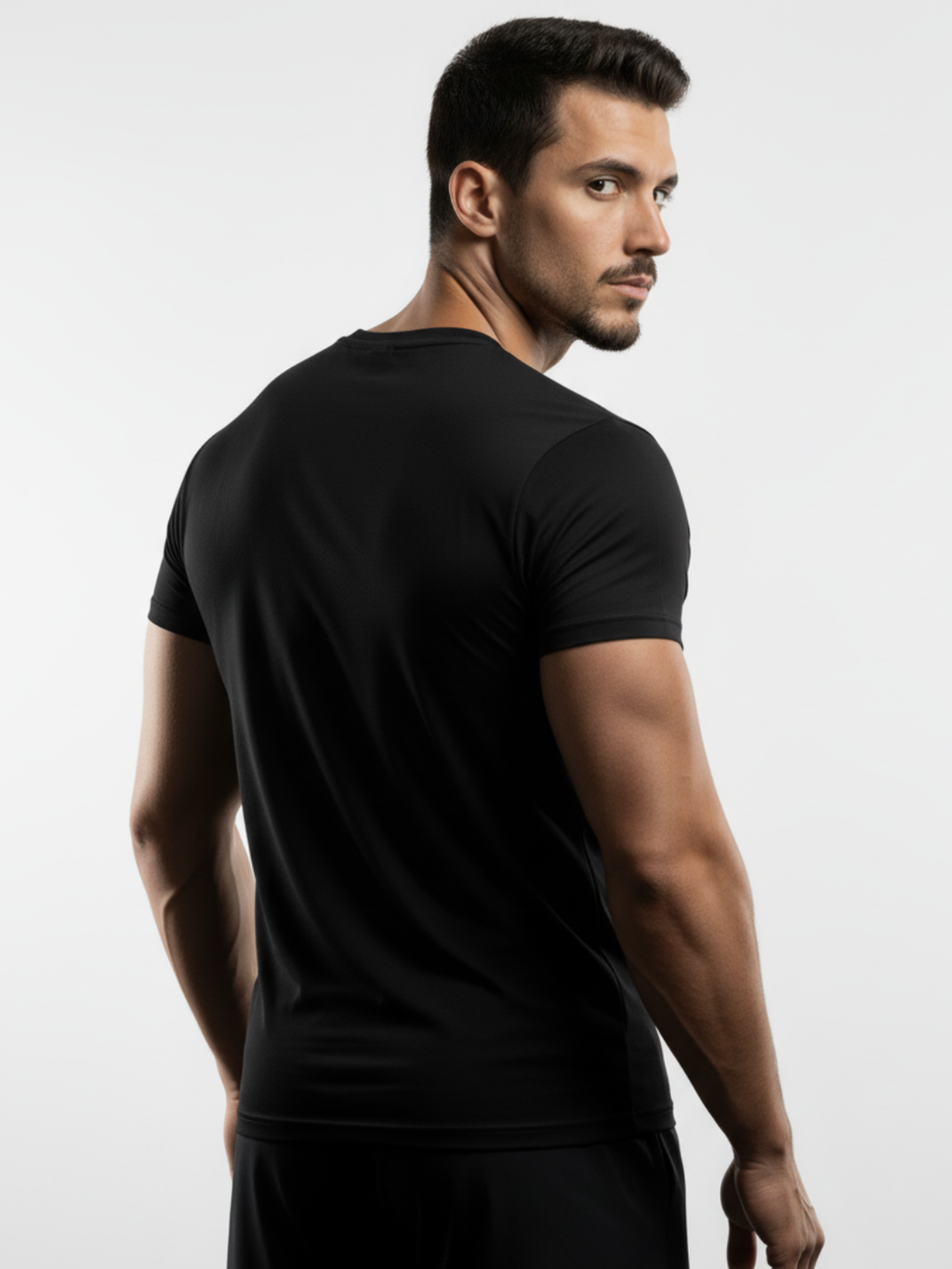 Slim Fit  |  T-shirt Black Premium Men