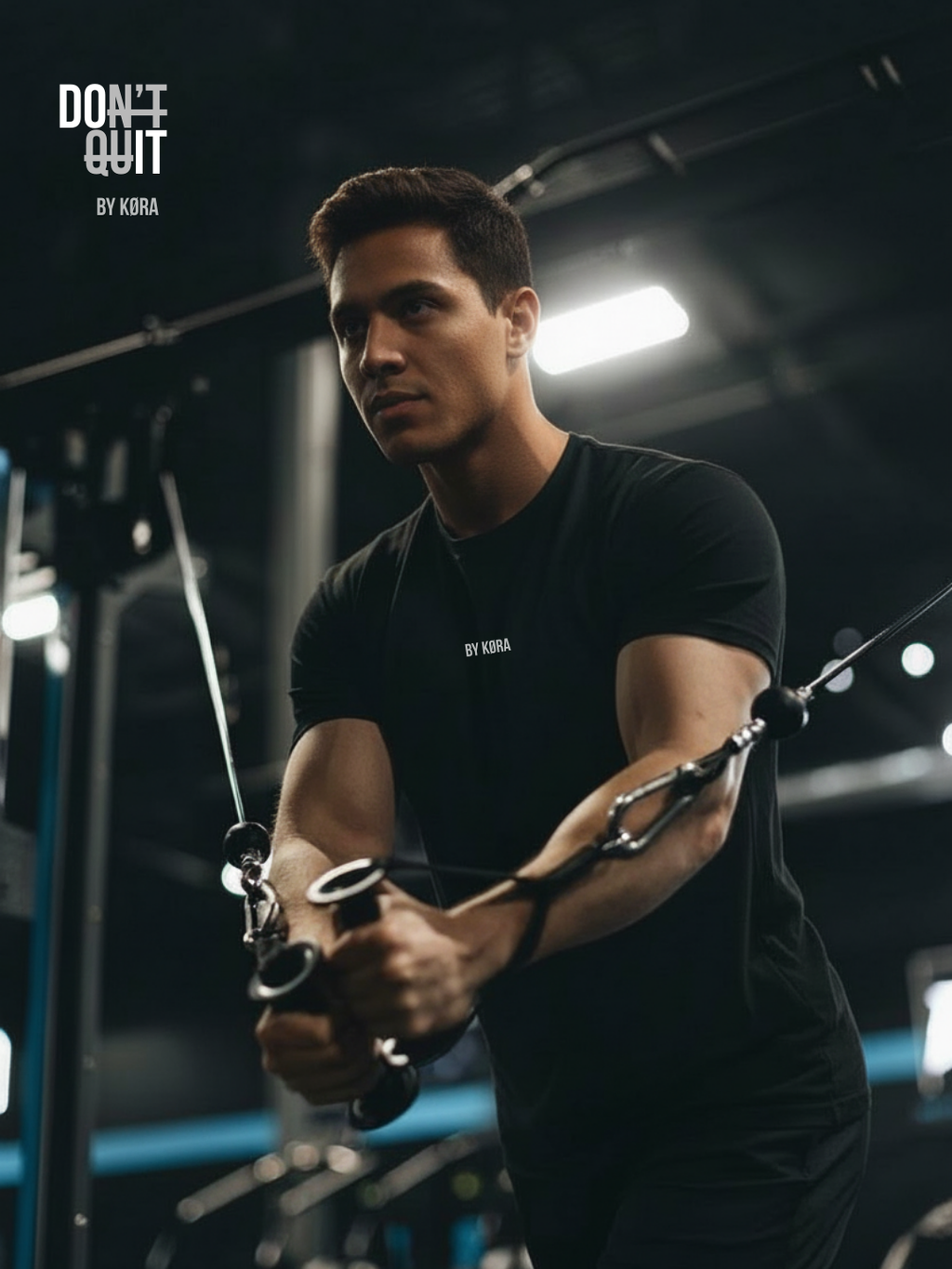 Slim Fit  |  T-shirt Black Premium Men